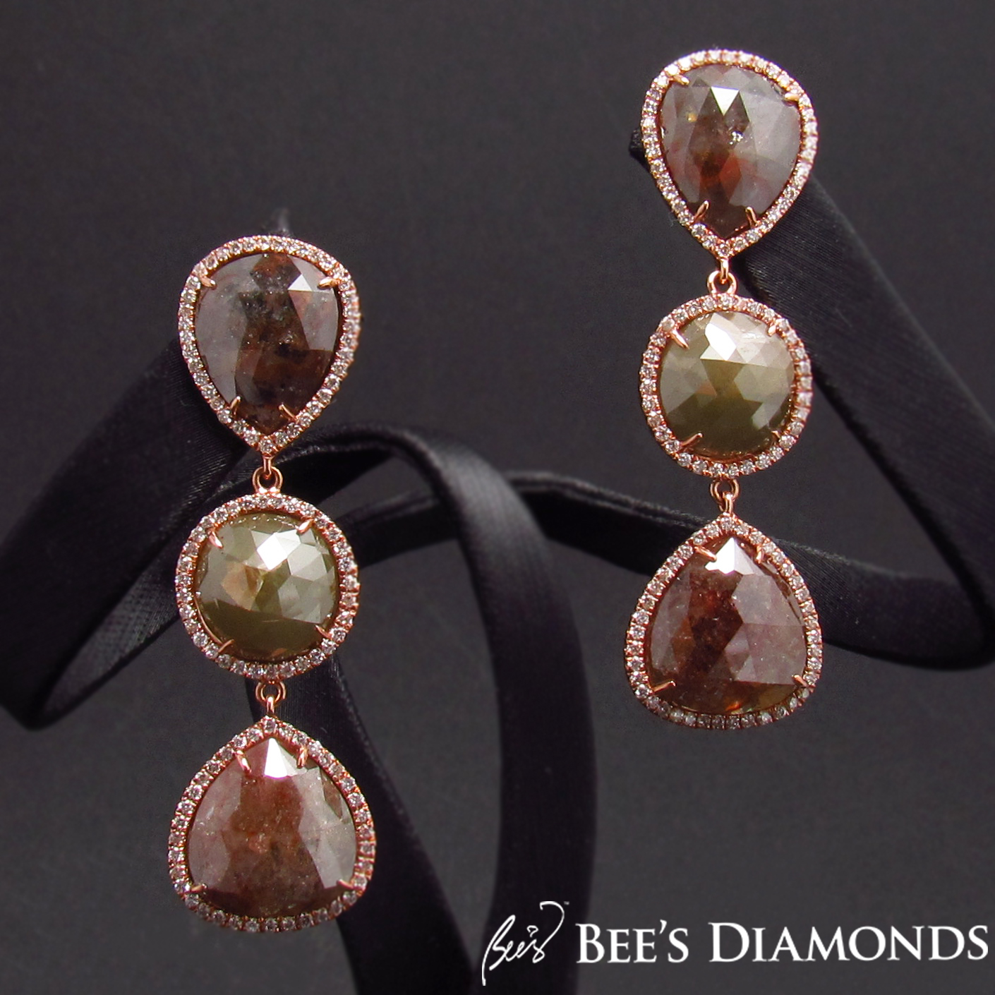 Autumn colours jewellery, diamond domes, Fall colours | Bee's Diamonds